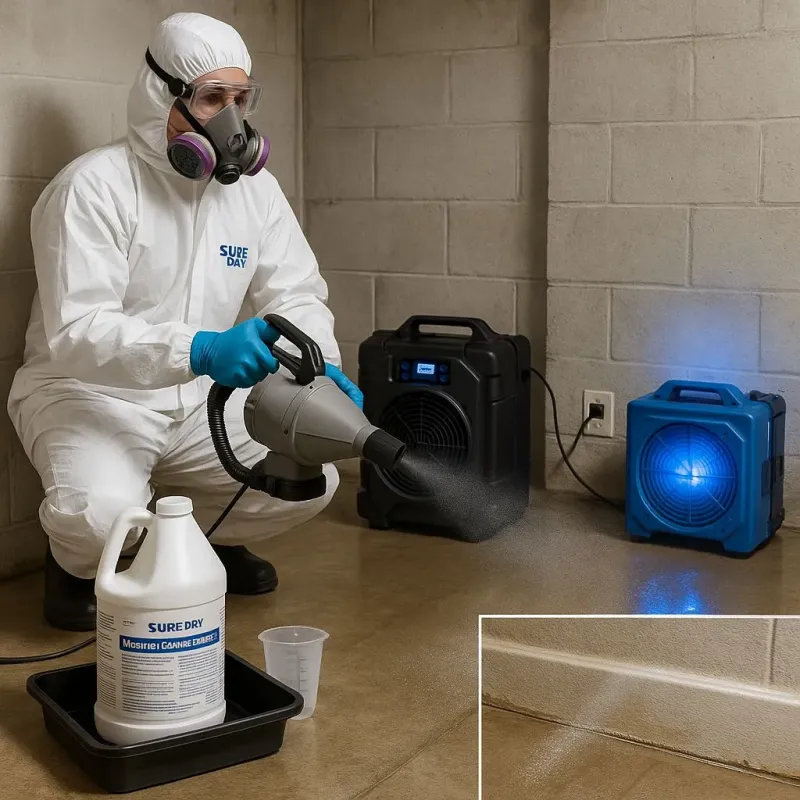Sanitization and Odor Removal process in Passapatanzy, VA